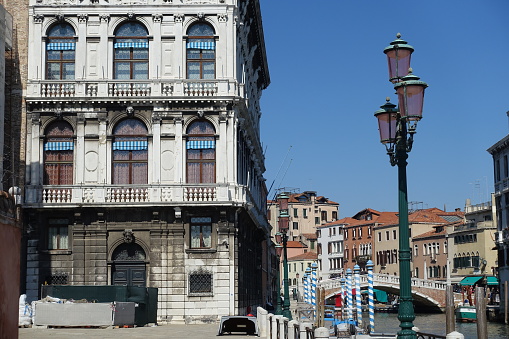 Venice, Palazzo Labia, view from the Canale di Cannaregio