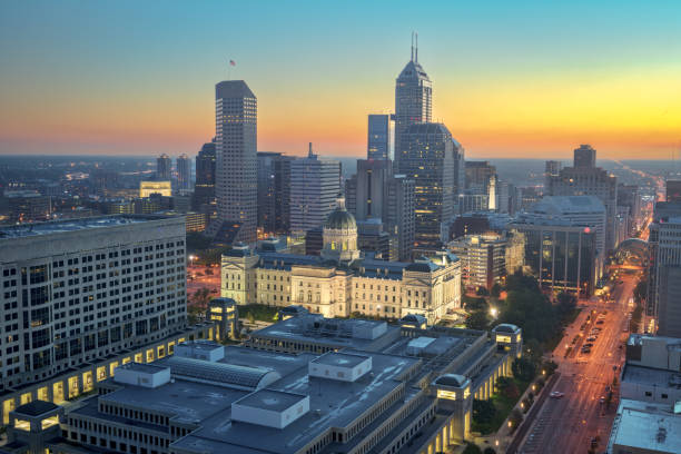 istock Indianapolis, Indiana, USA Downtown Skyline at Twilight 2022687060