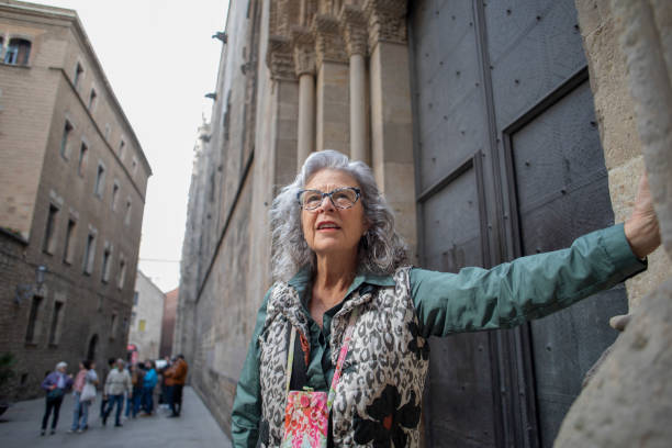 istock Senior woman on a trip 2022714968