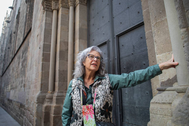 istock Senior woman on a trip 2022714970