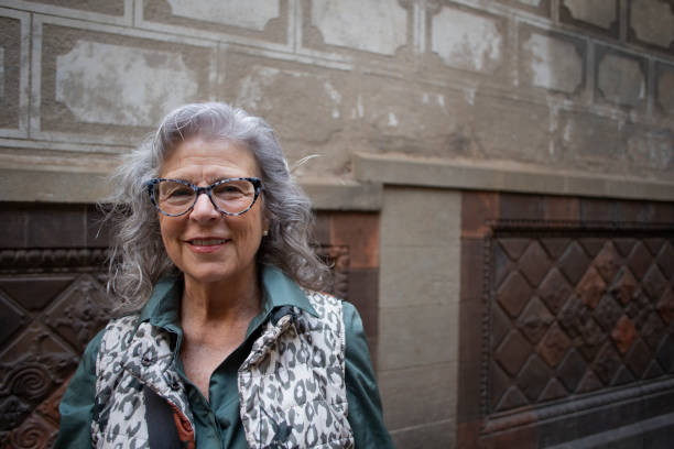 istock Senior woman on a trip 2022723254