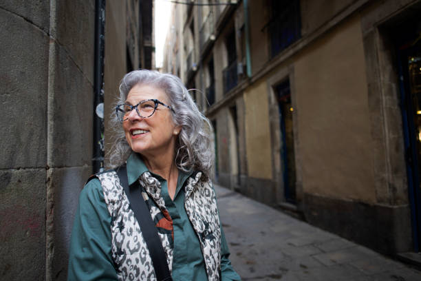 istock Senior woman on a trip 2022726494