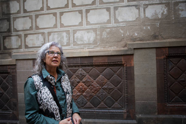 istock Senior woman on a trip 2022726495