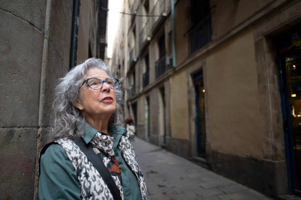 istock Senior woman on a trip 2022729725