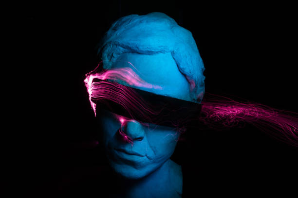 istock Abstract sculpture of a woman 2022732305