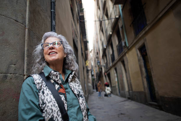 istock Senior woman on a trip 2022733354