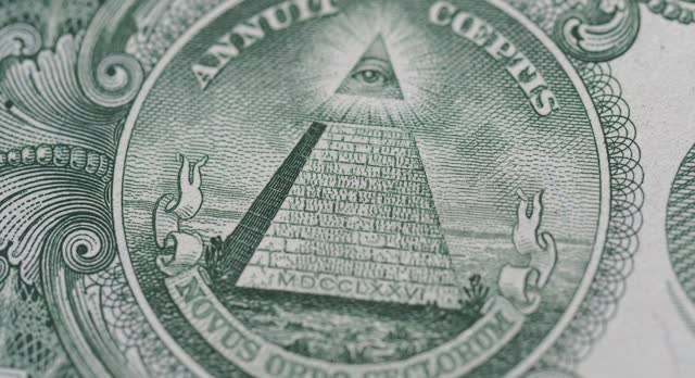 Eye of Providence on the US dollar