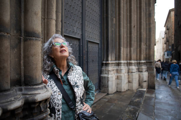 istock Senior woman on a trip 2022742992