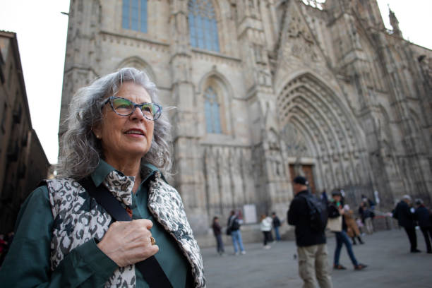 istock Senior woman on a trip 2022745171
