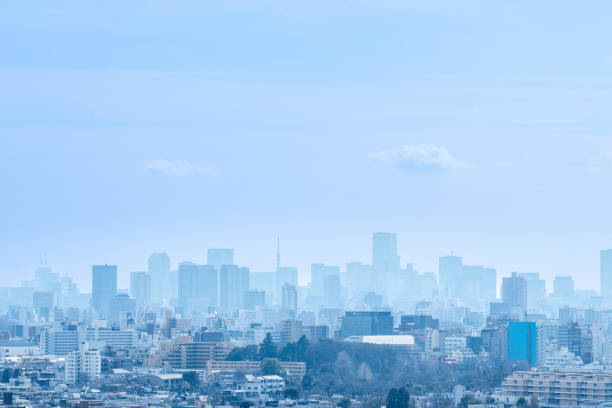Scenery of buildings in Tokyo