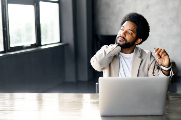 istock This young office worker embodies relaxation amidst the corporate rush 2022807468