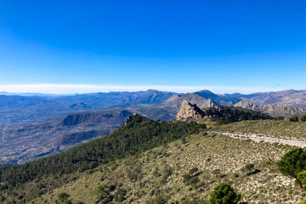 istock Panoramic view on hiking trail to Maroma peak 2022816193
