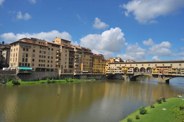 istock Famous Ponte Vecchio bridge on the Arno river in Florence, Italy. 2022854669