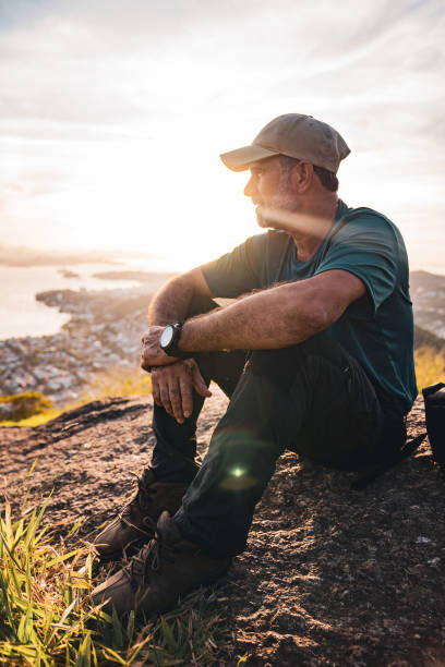 istock Active senior hiker enjoying the view 2022875950