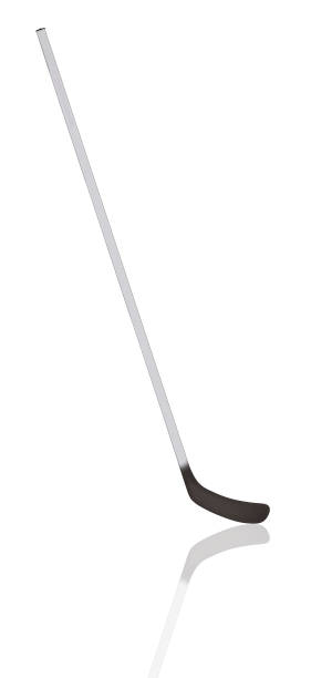 istock Ice hockey stick isolated 2022901888