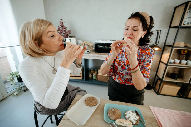 istock Friends eat homemade bread together 2022997733
