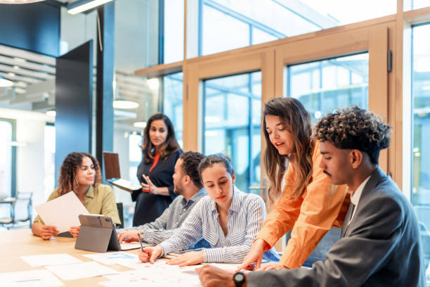 istock young diverse business team in meeting in office 2023000332