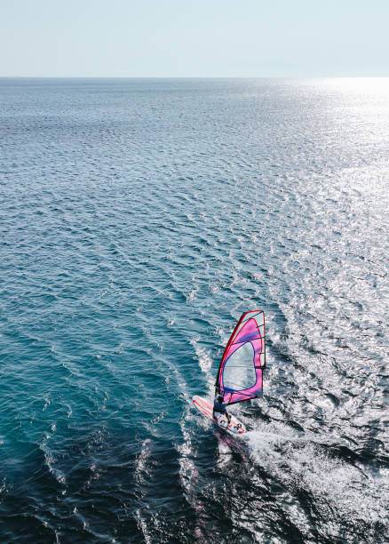 istock Wind surfing on the sea 2023004264