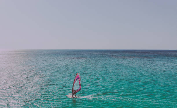 istock Wind surfing on the sea 2023004266
