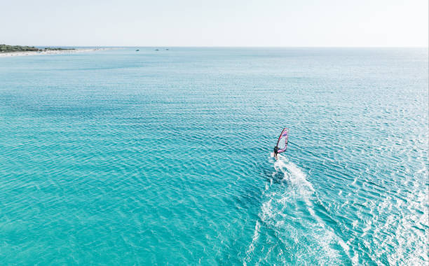 istock Wind surfing on the sea 2023004270