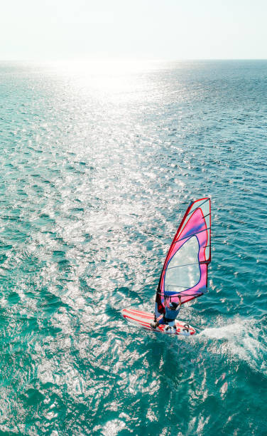 istock Wind surfing on the sea 2023004302