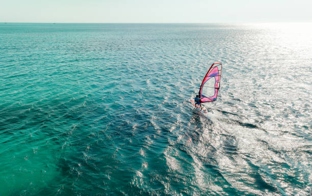istock Wind surfing on the sea 2023004809