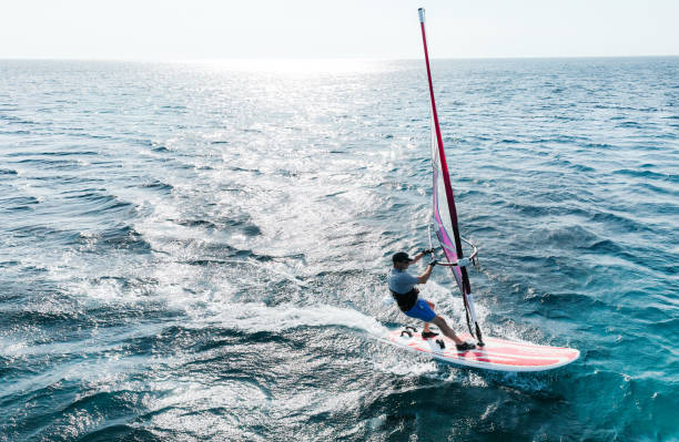 istock Wind surfing on the sea 2023004829