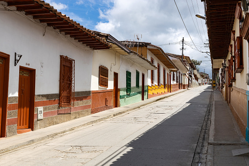 Abejorral, Antioquia - Colombia - February 7, 2024. Abejorral is a municipality of Colombia, located in the East of the department of Antioquia