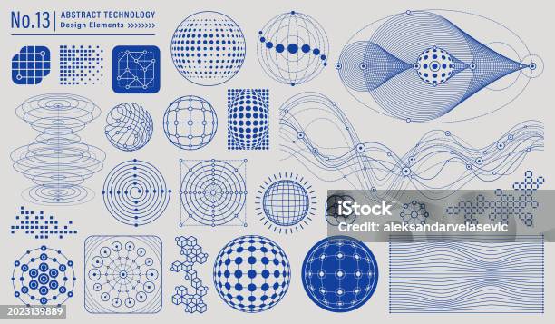 Abstract Technology Design Elements Stock Illustration - Download Image ...