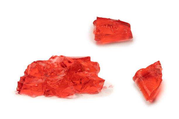 istock Sweet fruit jelly dessert isolated on a white background. 2023146580