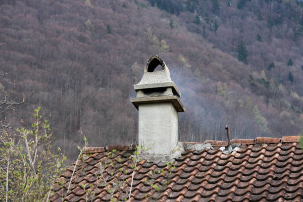Rooftop Chimney  in Vaduz, Liechtenstein