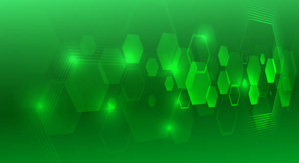 Free Stock Photo of glowing green building background | Download Free ...