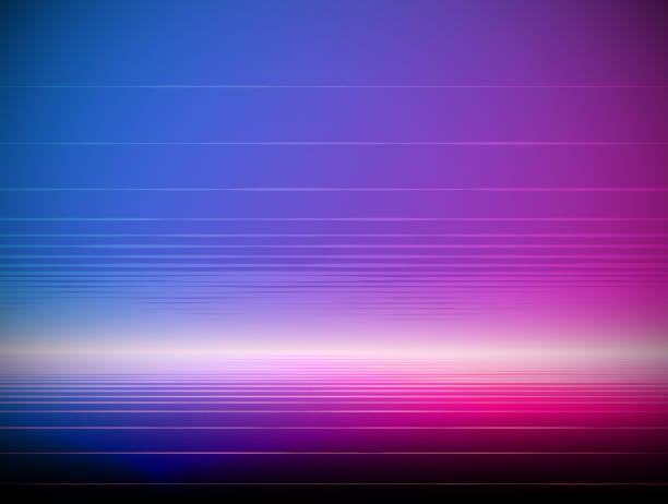 illustrations, cliparts, dessins animés et icônes de retro purple vapor-wave horizon grid background - pink backgrounds lighting equipment disco