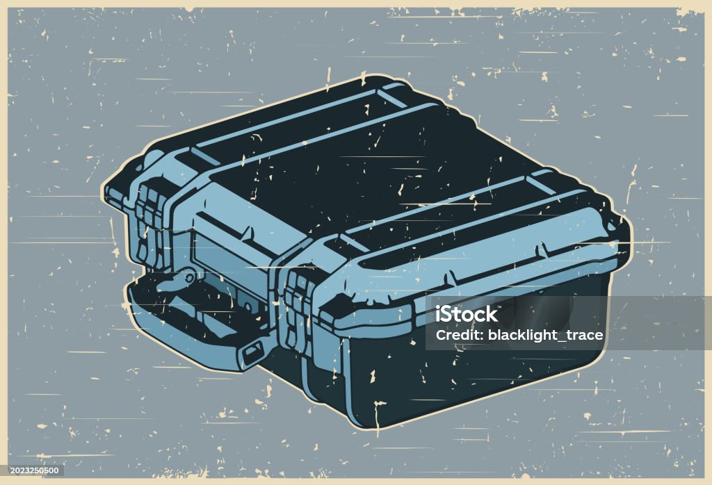 Shockproof Image Rugged Shockproof Case Retro Poster Stock Illustration - Download Image ...