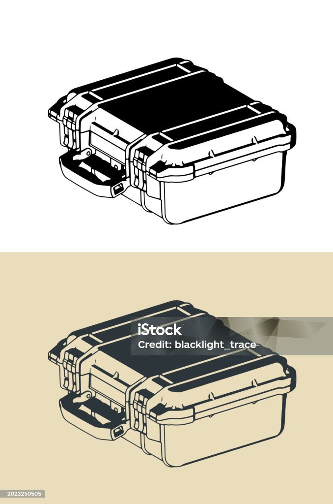 Shockproof Image Rugged Shockproof Case Stock Illustration - Download Image Now - Box ...