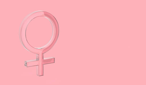 istock Glass female gender sign 2023251620