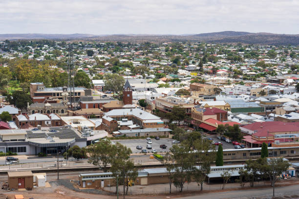 istock Panoramic view of Broken Hill, New South Wales, Australia 2023343735