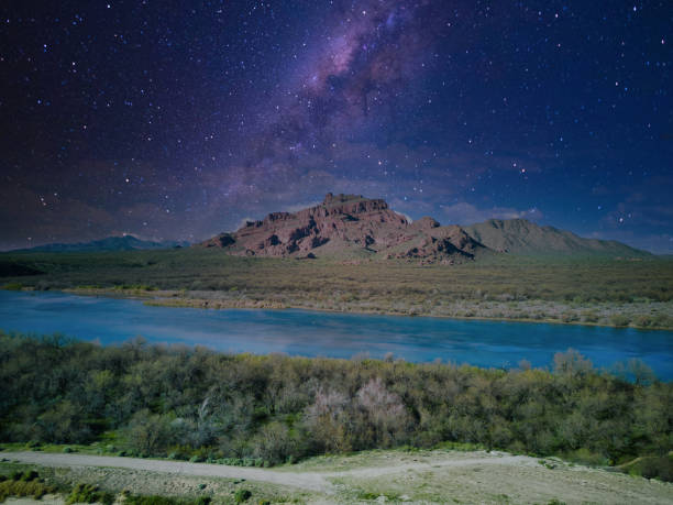 istock Milky Way shining over Red Mountain, in Mesa, Arizona 2023351071