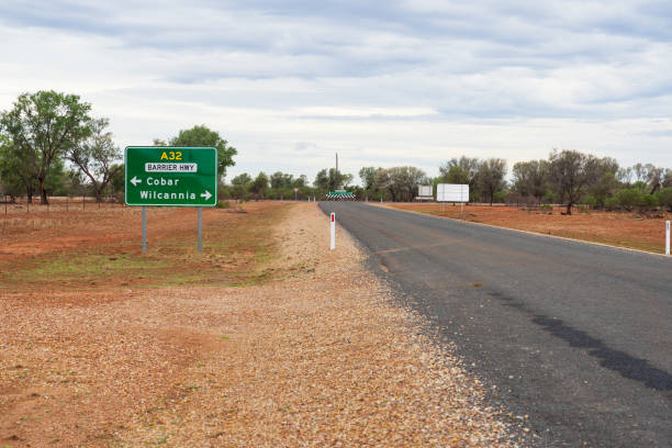 istock Signpost along the Barrier Highway in outback NSW 2023352624