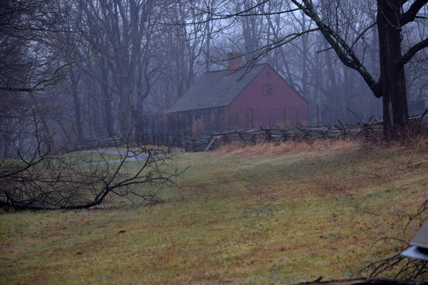 In Jockey Hollow National Historic Park is the house of the family upon whose land Washington's Colonial Army encamped for the winter of 1779-80.