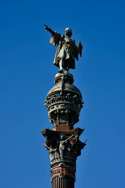 istock columbus monument, barcelona, spain 2023482265