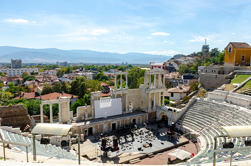 The quaint city of Plovdiv, Bulgaria