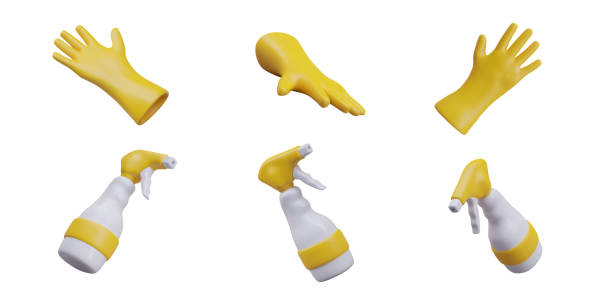 istock Professional cleaning. Detergents and protection. Antibacterial treatment of surfaces, disinfection 2023691688