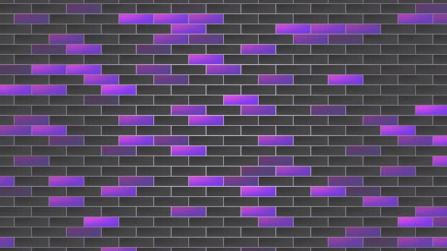 Sleek and stylish dark and purple brick wall texture