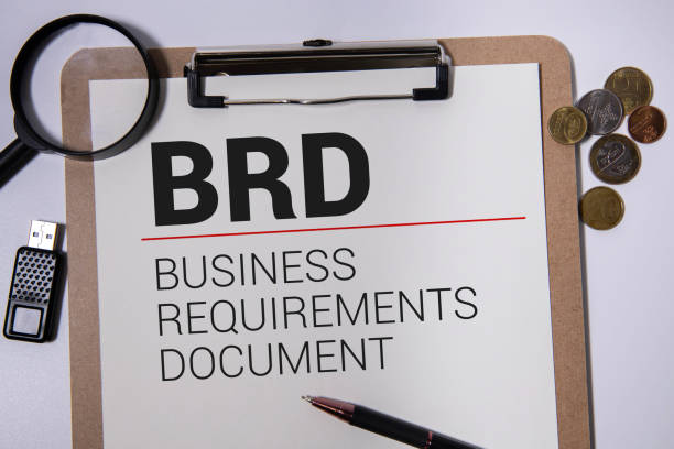 istock Hand writing Business Requirements Document with marker, concept background 2023759158