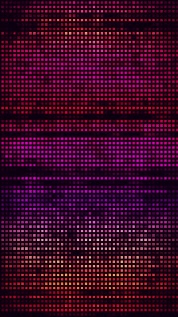 Loopable Animated technology based shapes with binary numbers rotation, connected blurry dots on a digital background. stock video