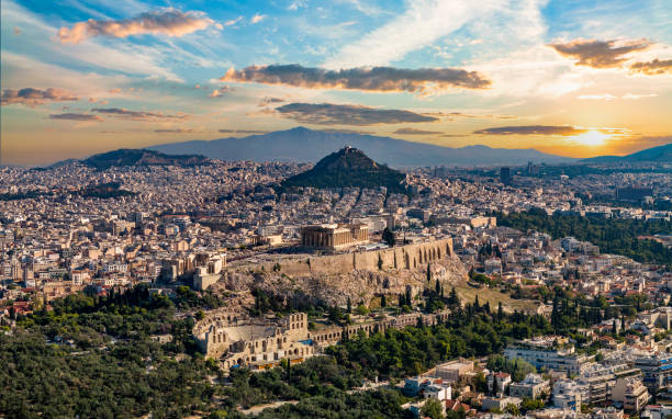 istock Parthenon and Acropolis Aerial in Athens, Greece 2023775883