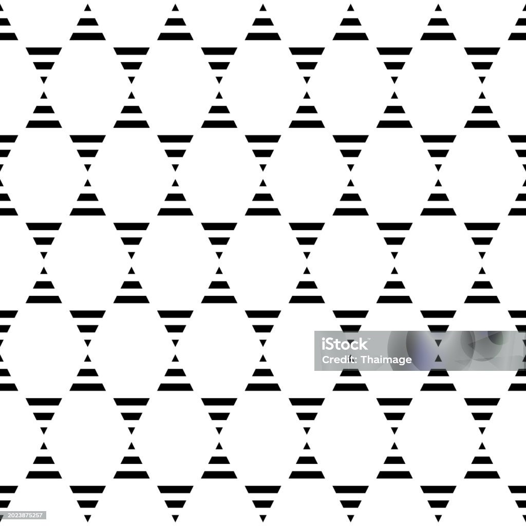 Triangle Stripes Seamless Pattern Background Vector Design Stock ...