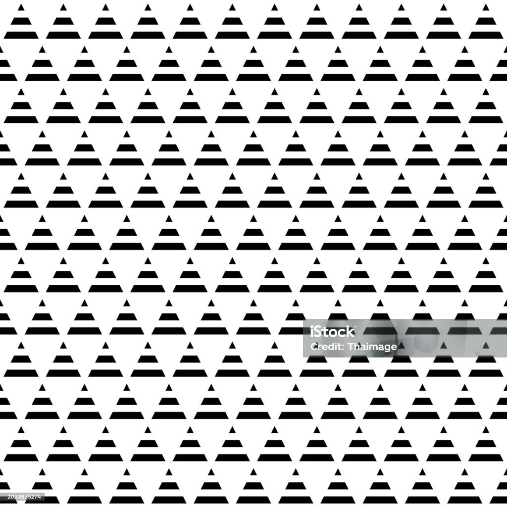 Triangular Stripes Triangle Stripes Seamless Pattern Background Vector Design Stock ...
