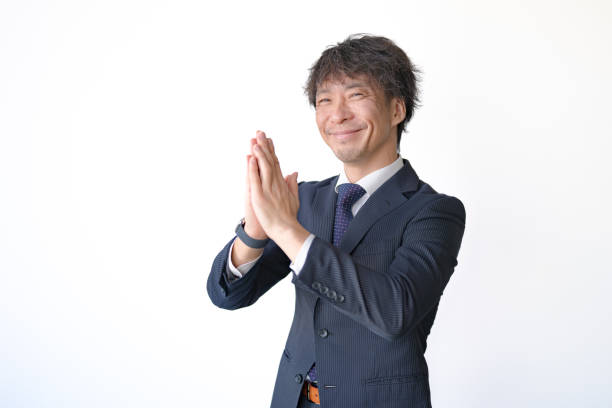 istock Businessman  ask and thanks 2023923994